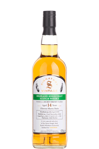 "Secret Orkney" Aged 14 years Highland Single Malt Scotch Whisky 47% 0,7л