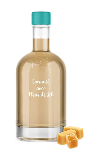Caramel avec Fleur de Sel, cream liqueur 18% 0,35л