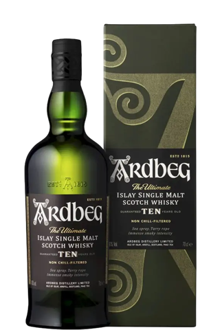 Ardbeg Islay Single Malt Scotch Whisky Ten Years Old 46% 1л 