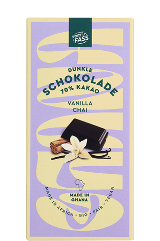 Schokolade 70% Kakao Vanilla Chai 100г