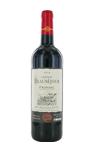Chateau Beausejour Fronsac 2021 13,5% 0,75л