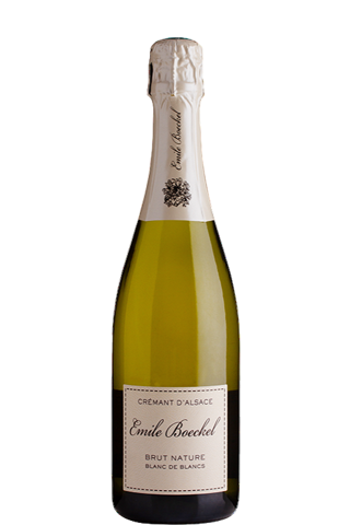 Emile Boeckel Crémant d'Alsace Brut Zero Blanc de Blancs 2023 12,5% 0,75л