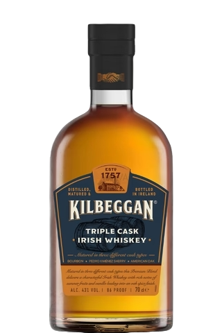 Kilbeggan Triple Cask 43% 0,7л