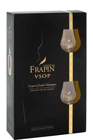 Frapin Grande Champagne VSOP 40% 0,7л (GP+2glasses)