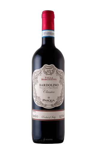 Pasqua Bardolino DOC Classico Villa Borghetti 2023 12,5% 0,75л