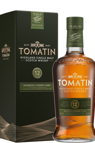 Tomatin Highland Single Malt Scotch Whisky Aged 12 Years 43% 1л