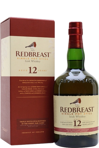 Redbreast 12 Aged Years Single Pot Still 40% 0,7л