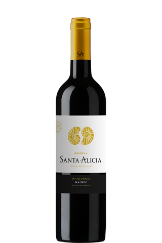 Santa Alicia Reserva Malbec 2023 13,5% 0,75л