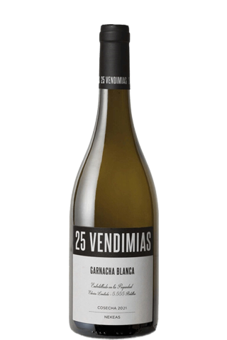 Nekeas 25 Vendemias Garnacha Blanca Cosecha 2022 13,5% 0,75л