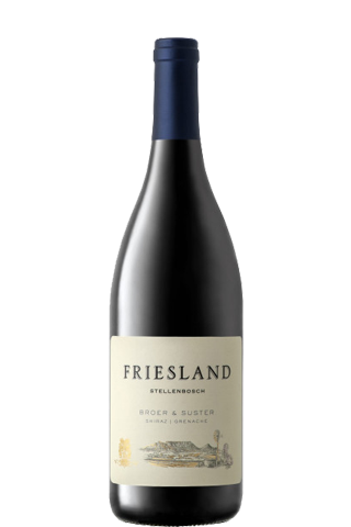 Friesland Broer & Suster Shiraz - Grenache Stellenbosch 2019 14% 0,75л 