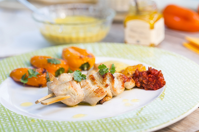 Шашлык из птицы