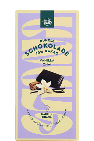Schokolade 70% Kakao Vanilla Chai 100г