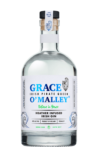 Grace O'Malley Heather Infused Irish Gin 43% 0,7л