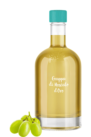 Grappa Moscato Riserva 42% 0,35л