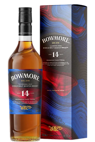 Bowmore 14 Aged Years Bordeaux Cask Finish Single Malt 43% 0,7л