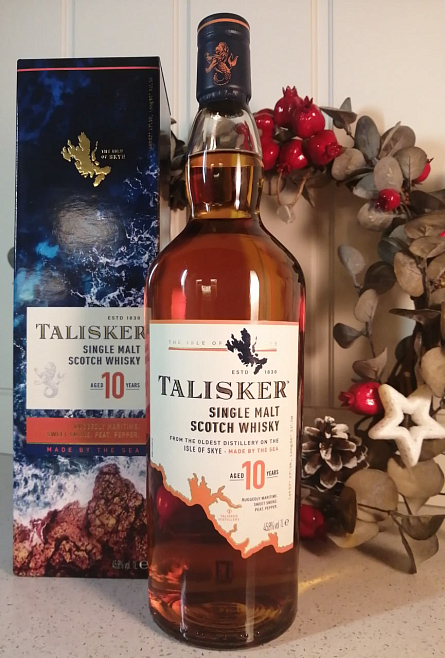 Новогодний сезон с виски:Talisker