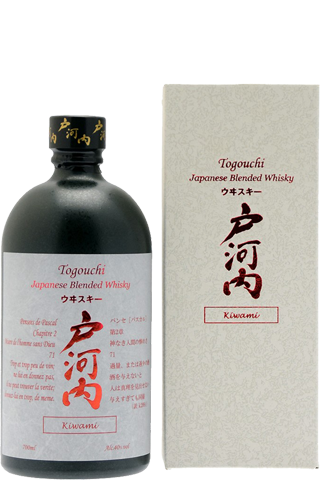 Togouchi Kiwami Japanese Blended Whisky 40% 0,7л