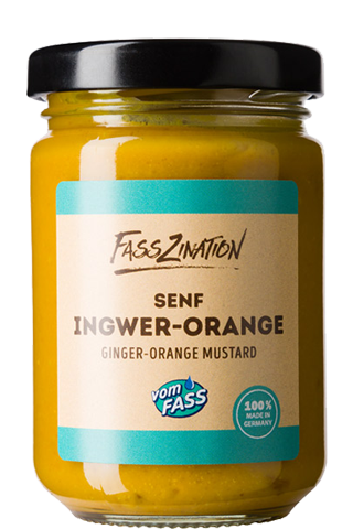 Ingwer-Orange Senf 170г glass, FassZination
