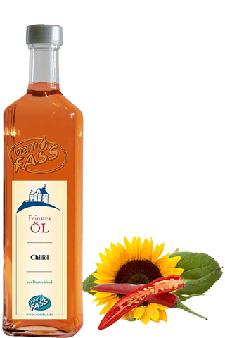 Chili Oil, organic sunflower oil